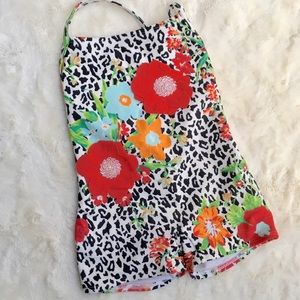 Submarine Swimsuit Leopard Floral Embellished 2